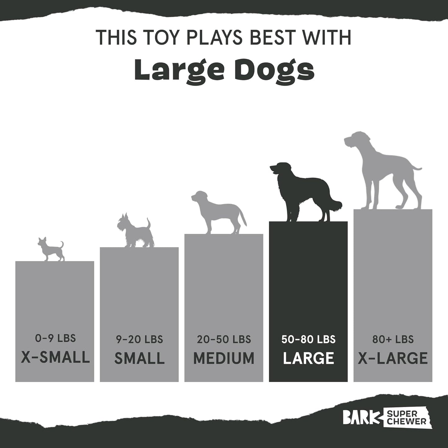 Barkbox Get Ripped Margrrrita Super Chewer Tough Dog Chew Toy for Aggressive Chewers, Plush Cover with Rubber Core - 2 Toys in 1 – Two Layer Treat Dispensing Dog Toy for Large Dogs