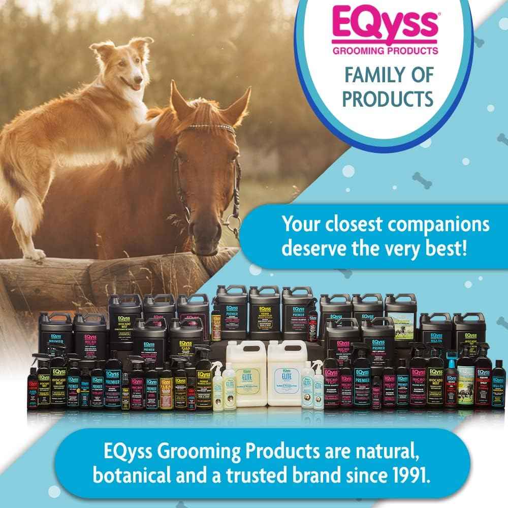 EQyss Premier Pet Spray Marigold Scent - Moisturizes & Conditions for Healthy Skin/Coat, Non-greasy, Adds Shine - Great for Dogs, Cats, Puppies (4 oz)