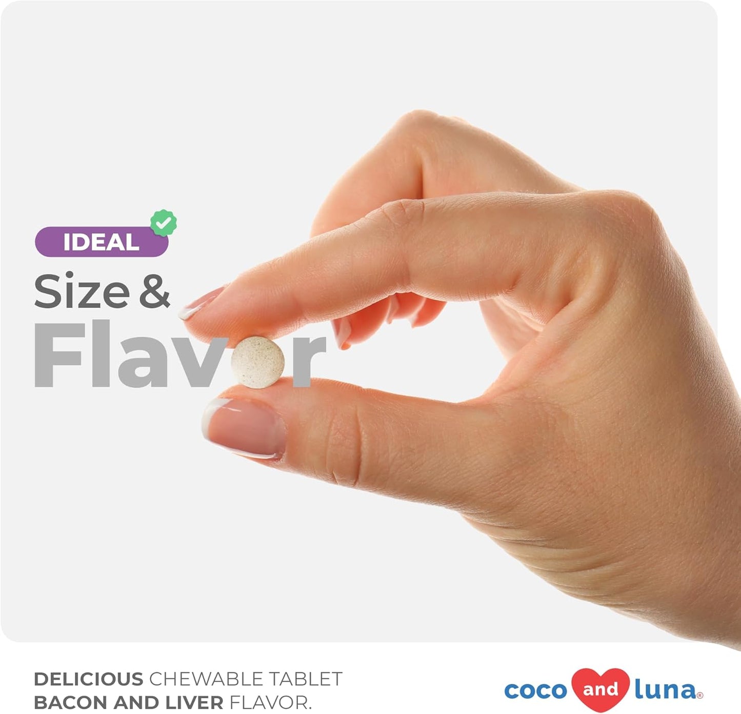 Joint Supplement for Dogs - 120 Chewable Tablets - with Glucosamine, Chondroitin, MSM and Manganese for Hip, Tissue, and Mobility Support, Dog Joint Pain Relief