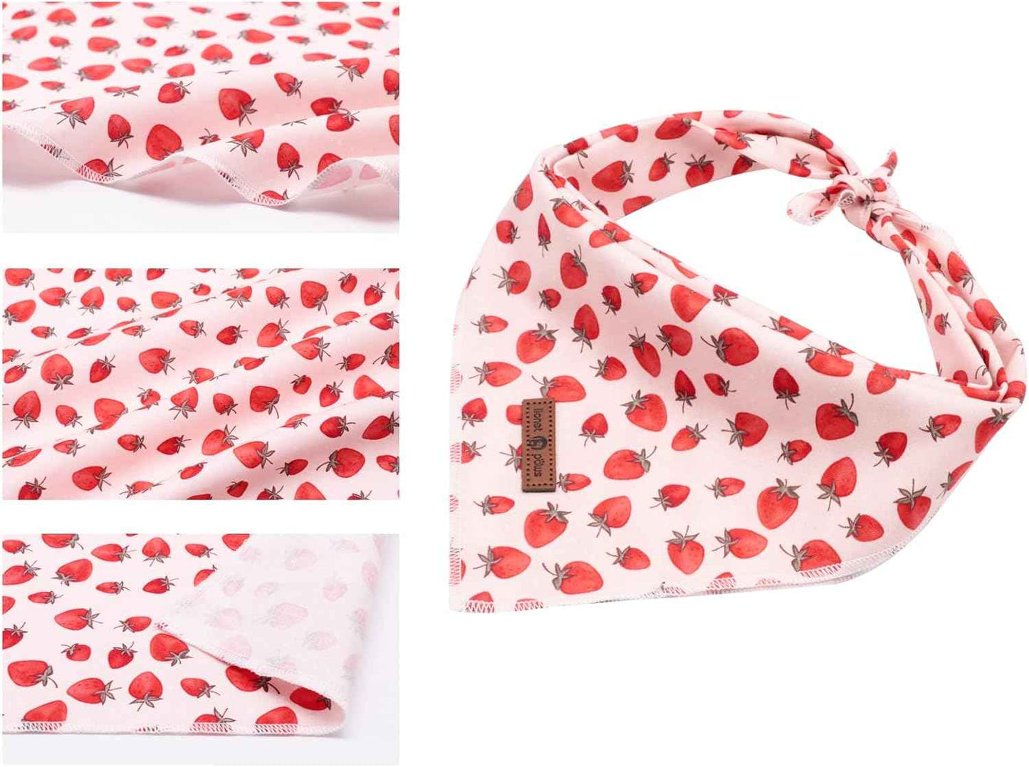 Lionet Paws Dog Bandana,Fabric Pink Dogs Kerchief for Small Medium Large Dogs,Dog Cotton Triangle Bibs Scarf for Girl Boy