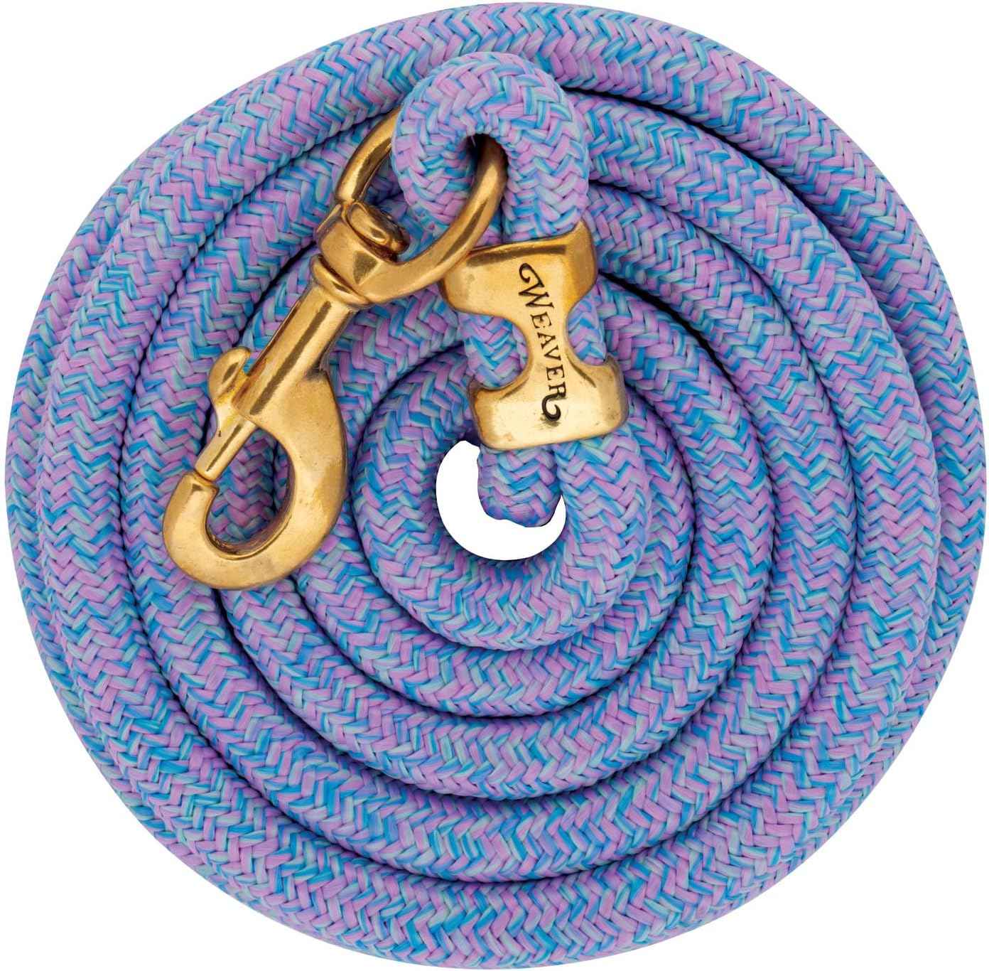Weaver Equine Poly Lead Rope with Solid Brass 225 Snap