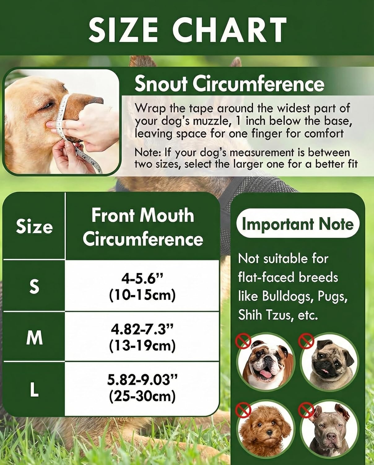Dog Muzzle,Breathable Allows Panting and Drinking,Adjustable Comfortable Loop Muzzle for Small Medium Large Dogs for Walking Training Grooming Veterinary (Yellow, M for Medium Dogs)
