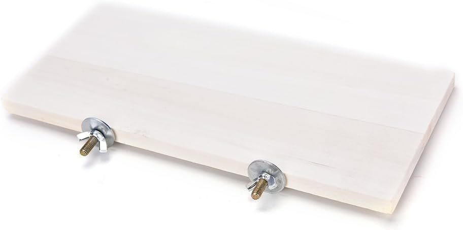 1Pc Pet Parrot Bird Cage Perches Square Wooden Stand Corner Shelf Laddered Platform Animals Springboard Budgie Toys Bird Tree Perches for Parakeets Hamster Pizies