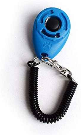 Ruconla- 4 Pack Dog Training Clicker with Wrist Strap, Pet Training Clicker Set