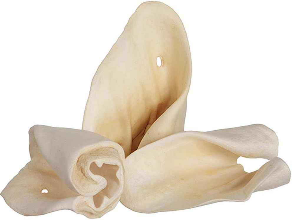 Redbarn Premium Cow Ears 4.2 Ounce 100% Natural Single-Ingredient Dog Chews - Rawhide Free Long Lasting Treats for Small to Large Dogs, Highly Digestible Dental Care Chew