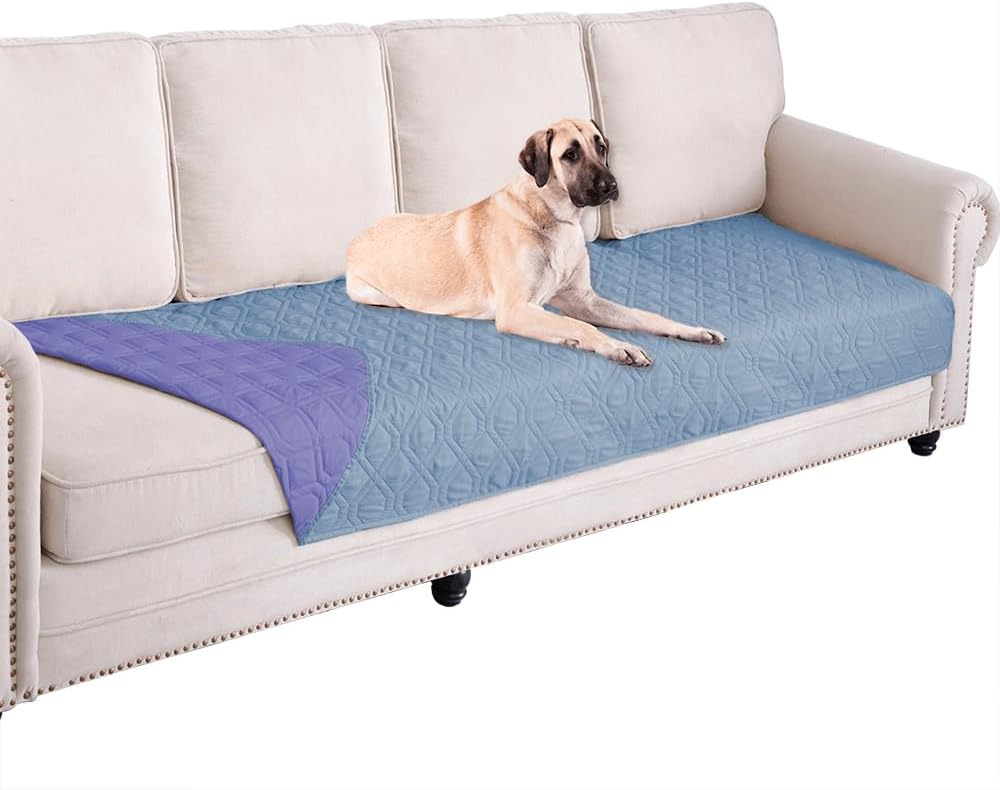 Ameritex Waterproof Dog Bed Cover Pet Blanket for Furniture Bed Couch Sofa Reversible