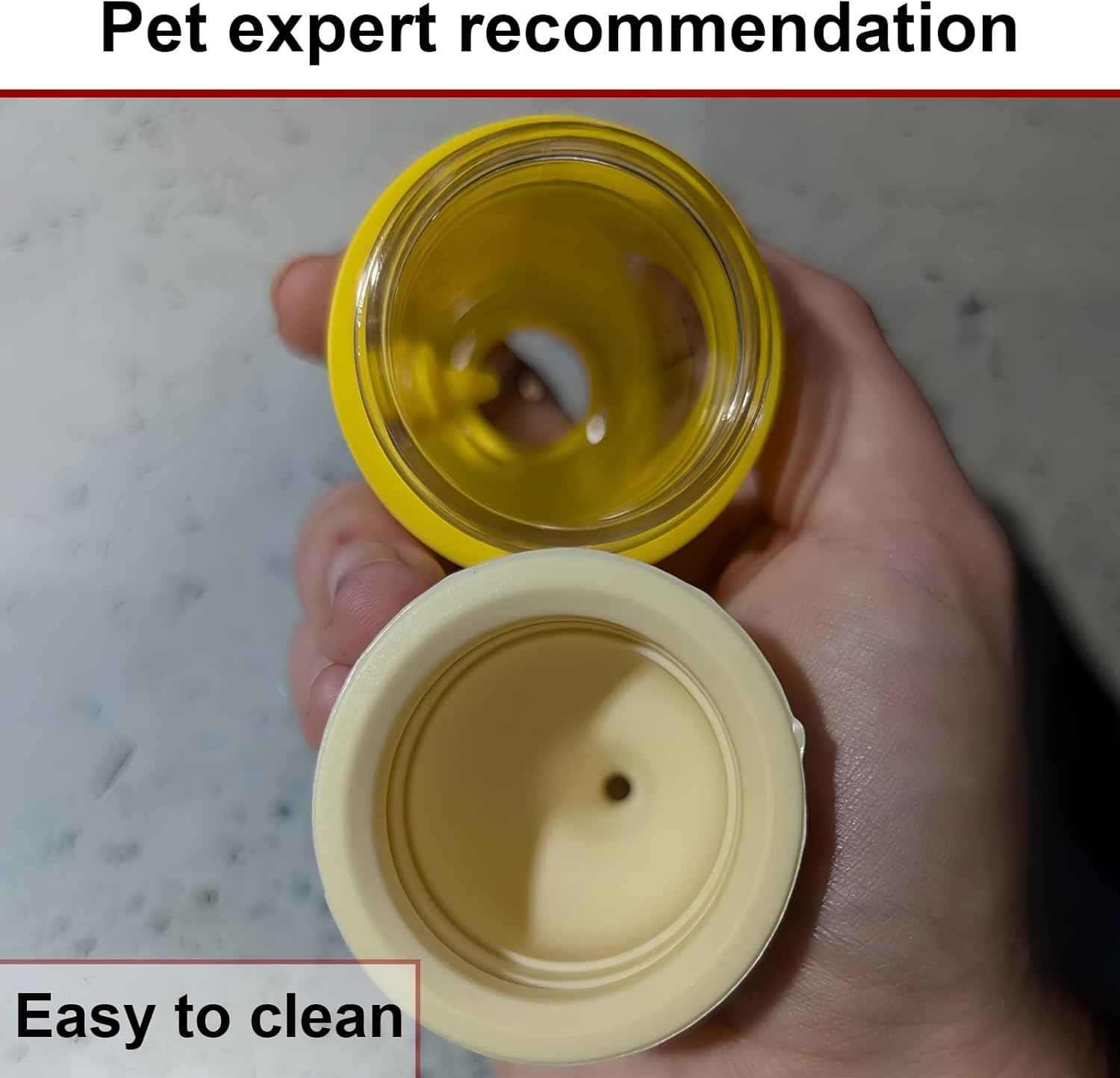 Pet Nursing Bottle, Yellow Animal Feeding Bottles with Soft Silicone Nipple, Anti-Choking Design, Slow Flow Kitten Bottle Feeding kit for Puppies, Kittens and Small Animals (20 ml)