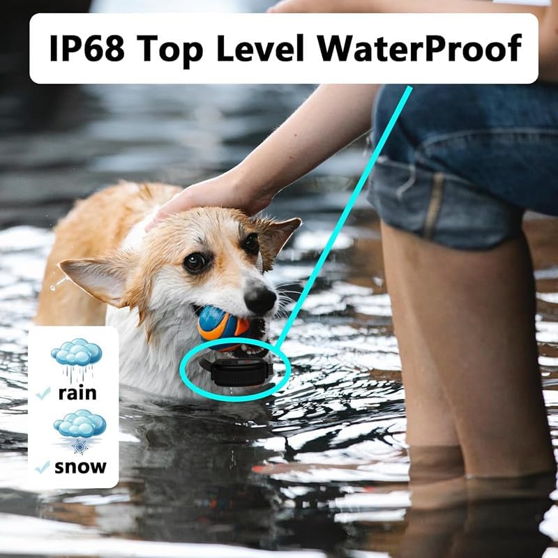 Indoor Pet Barrier for Dog,Wireless Indoor Electric Fence,Pet Gate, Keeps Areas Off Limits,Dog Home Proofing, Waterproof/Rechargeable/Beep/Static Training Collar