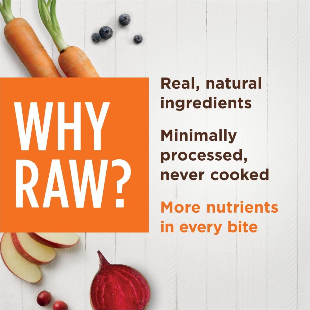 Instinct Raw Boost Mixers, Freeze Dried Cat Food Toppers with Functional Ingredients, Grain Free, Real Beef - Multivitamin for Adults, 5.5 oz Bag