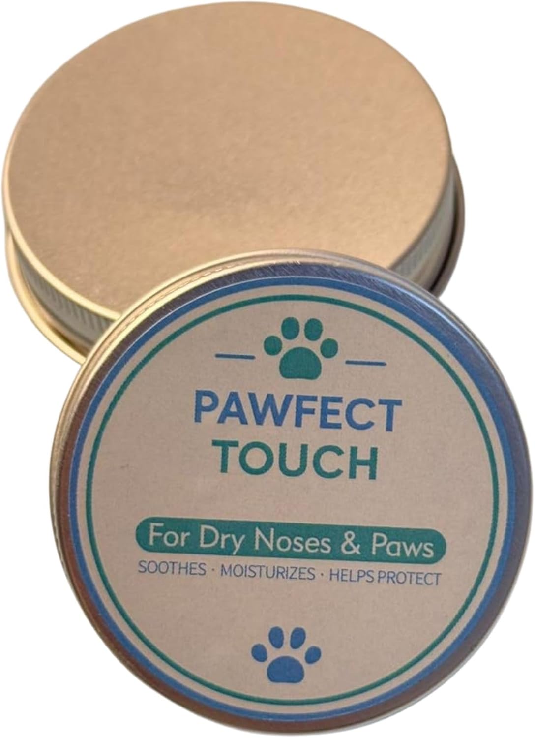 Dog Paw Balm for Dry Cracked Paws & Noses, Moisturizing Paw Pad Balm & Dog Nose Balm with Shea Butter, Dog Paw Moisturizer for Dogs, Safe to Lick, 1 oz