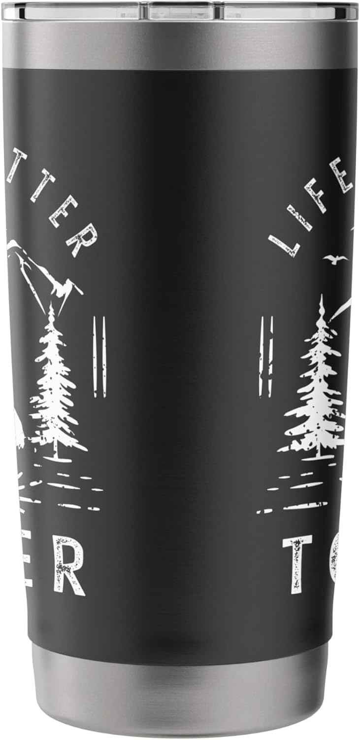 Nova Scotia Duck Tolling Retriever Toller Life Better Mom Da Stainless Steel Insulated Tumbler
