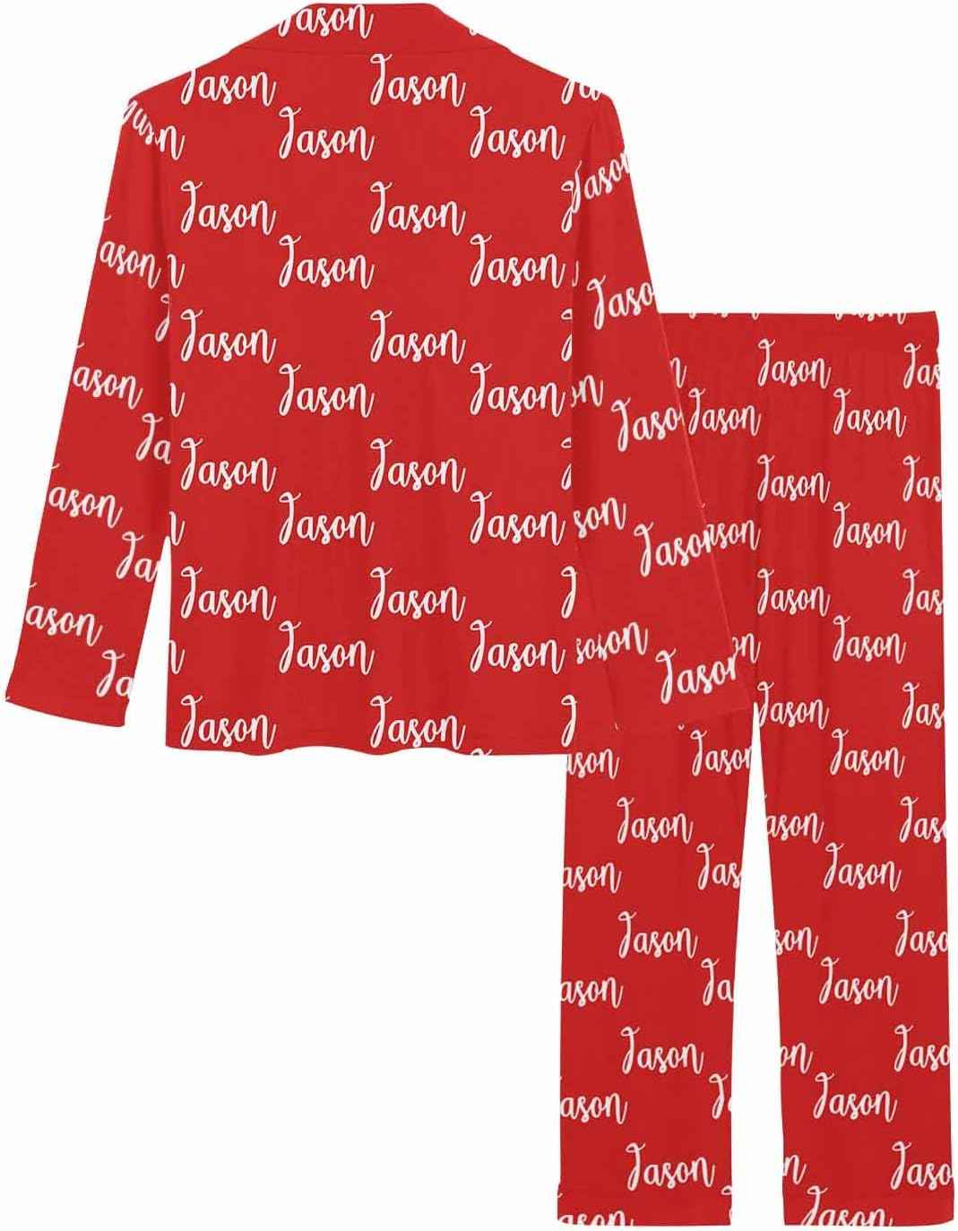 MyPupSocks Custom Face Pajamas for Women Set, Personalized Photo Long Sleepwear XS-XXL