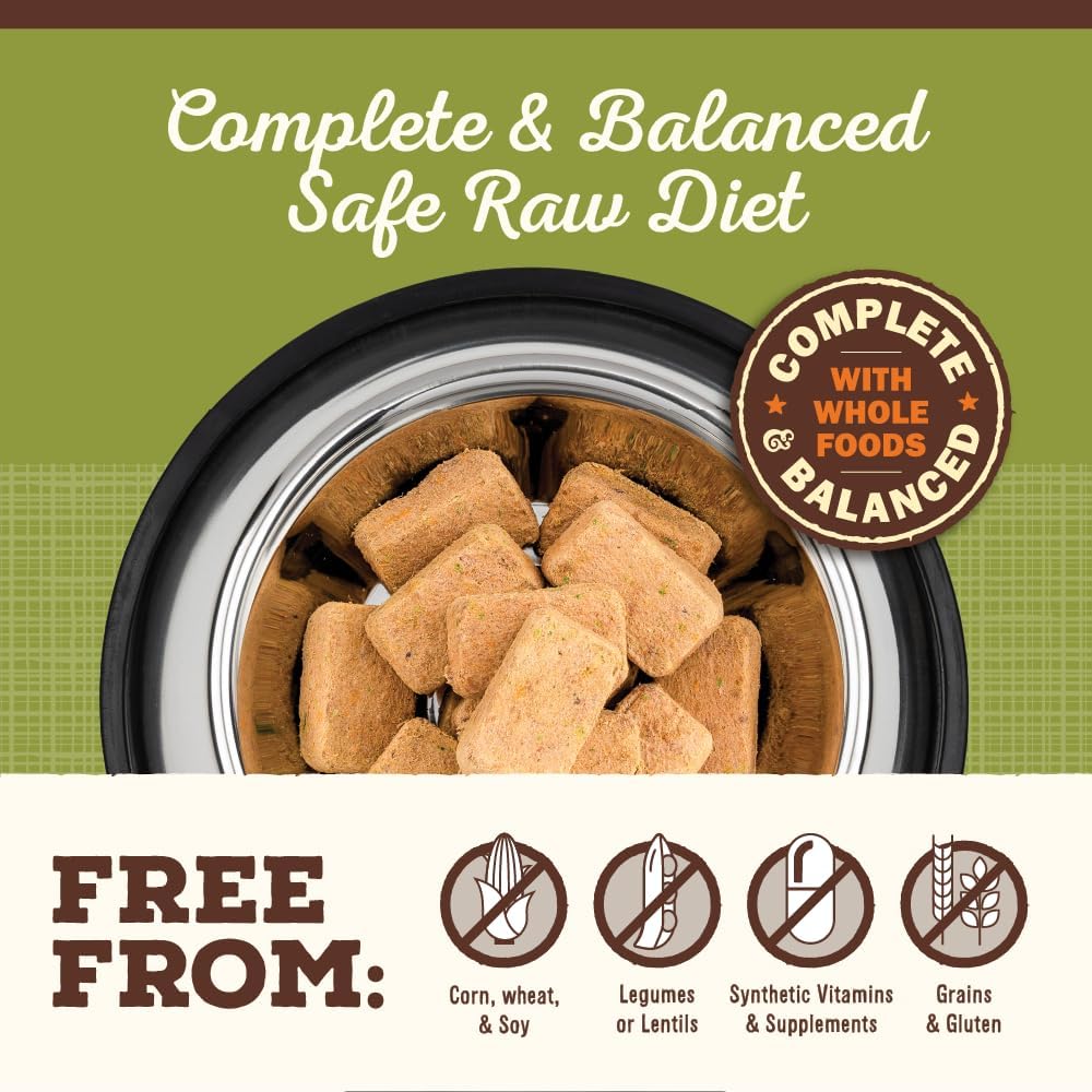 Primal Freeze Dried Dog Food, Pronto Mini Nuggets, Lamb; Scoop & Serve, Complete & Balanced Meal; Also Use as Topper or Treat; Premium, Healthy, Grain Free, High Protein Raw Dog Food (25 oz, 2-Pack)