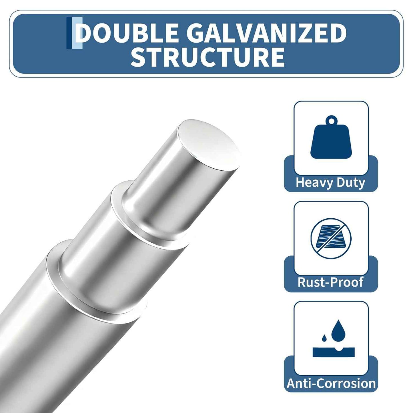 Livestock Fence, 4Ft x 328Ft Galvanized Wire Fencing, Cattle Farm Fence, Heavy Zinc Coated Deer Goat Cattle Fence for Farm Yard Livestock Protection