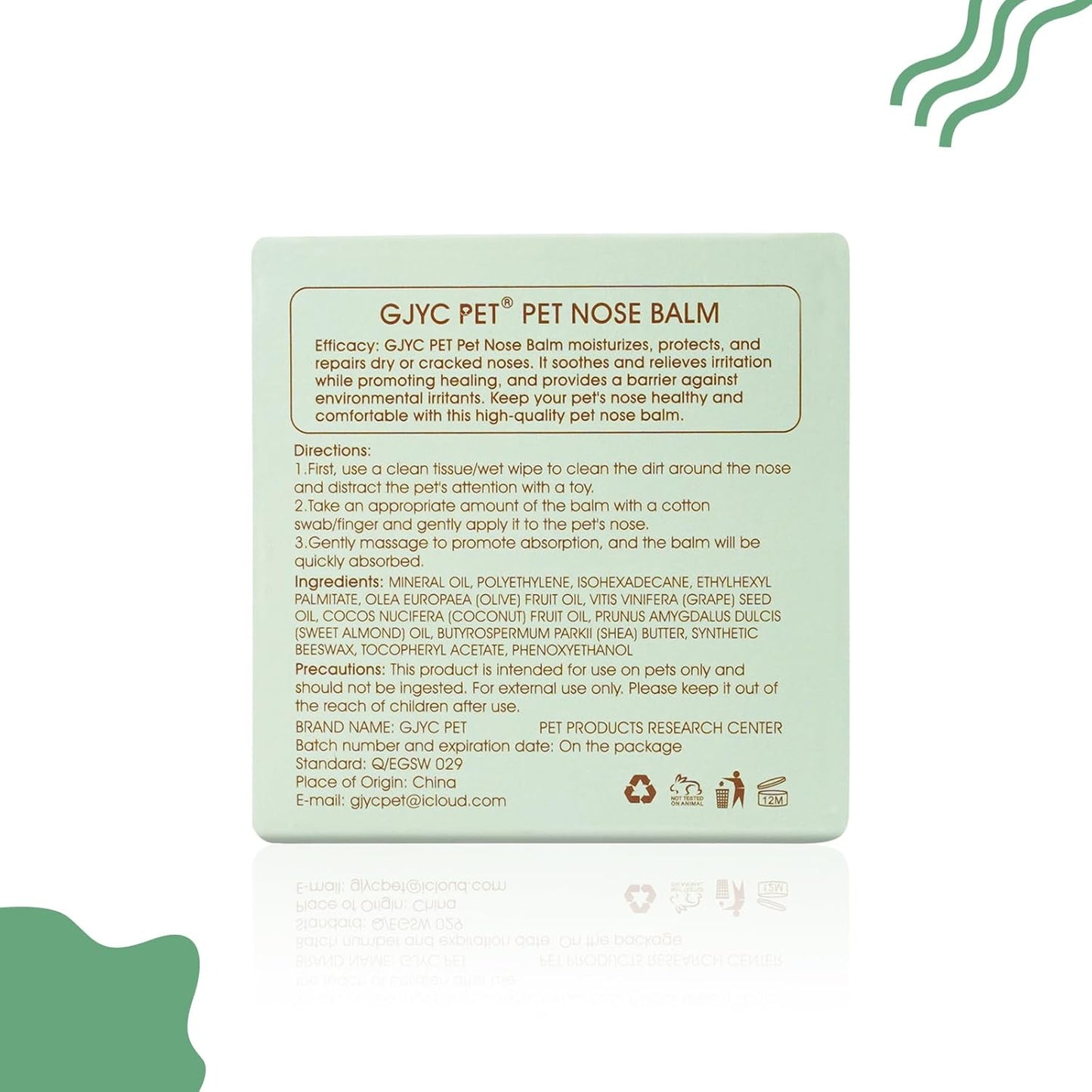 Snout Soother Nose Balm for Dogs & Cats - Natural Healing & Moisturizing Balm for Dry, Cracked Snouts - Plant-Based, Soothing Skin Formula