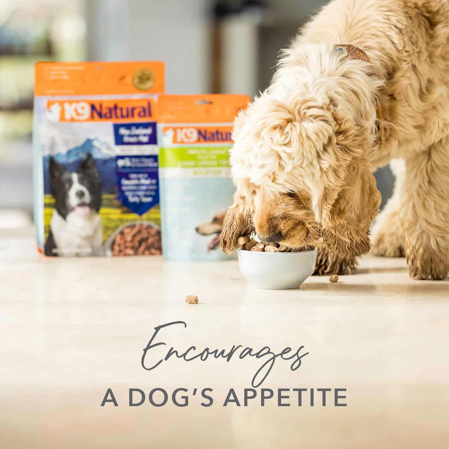K9 Natural Freeze Dried Dog Food Topper with Verified Ingredients, Organ Meat Blend for Digestive Support, Human-Grade Freeze Dried Puppy Food & Dog Topping, Lamb Green Tripe, 2oz