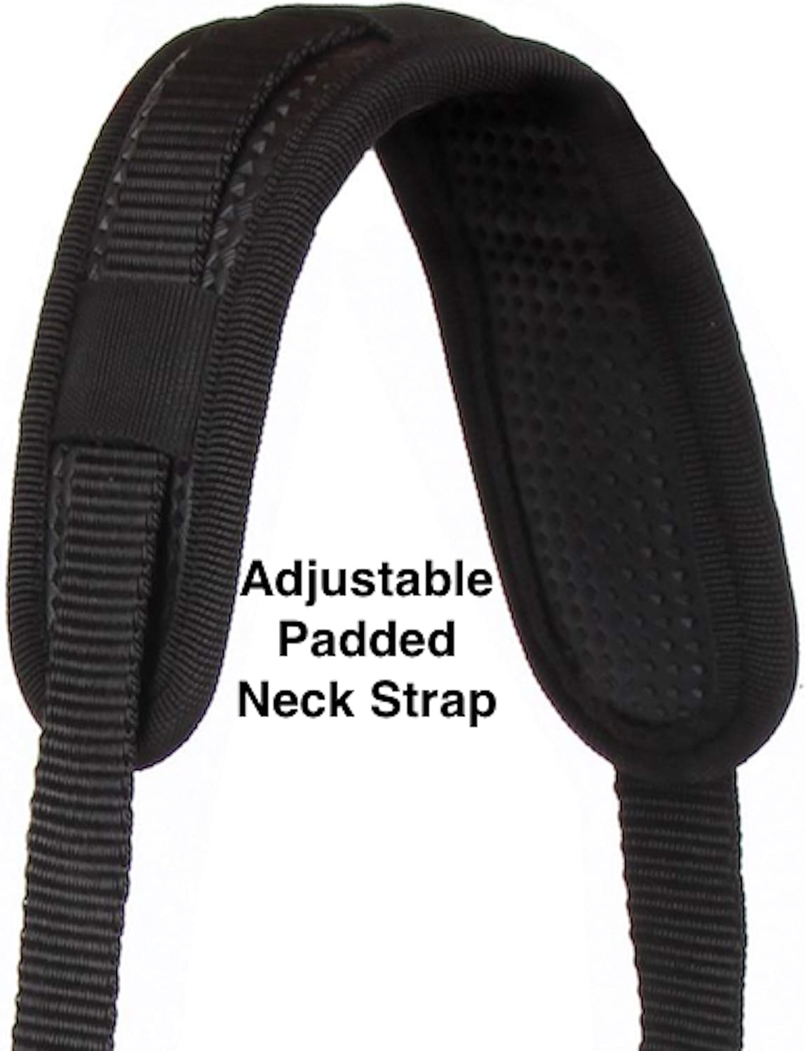 Majestic Ally Horse Feed Bag, Heavy Duty Nylon Mesh Grain Feed Bag, Adjustable Strap with Durable Snap and Elastic Straps, Comfort Neck Pad and Nose Pad- Large (Full, Dark Gray)