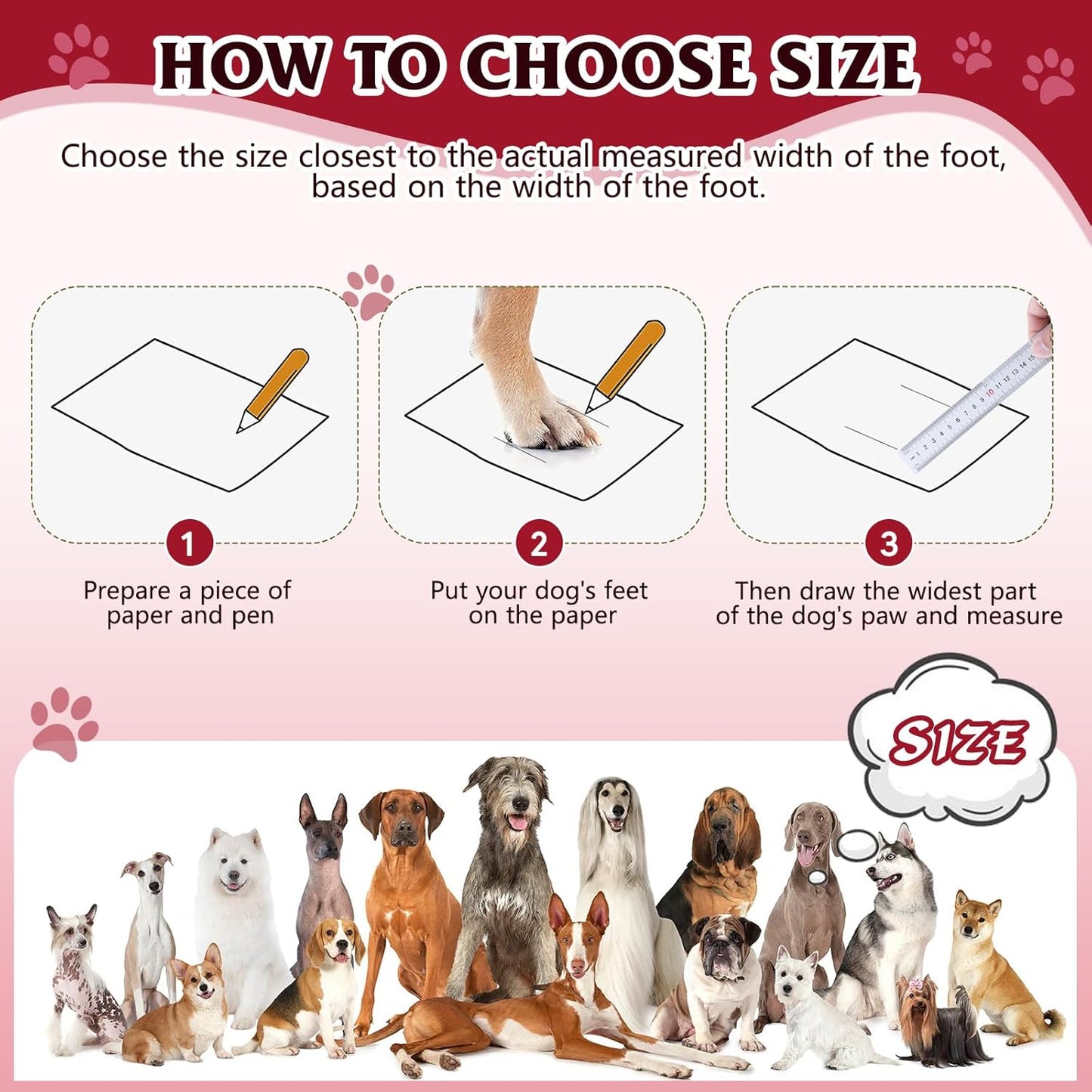 Dog Shoes for Large Medium Small Dog, Mesh Breathable Dog Shoes for Hot Pavement, Anti-Slip Dogs Boots Paw Protectors with Reflective for Outdoor Walking Indoor Hardfloors (Size 3)