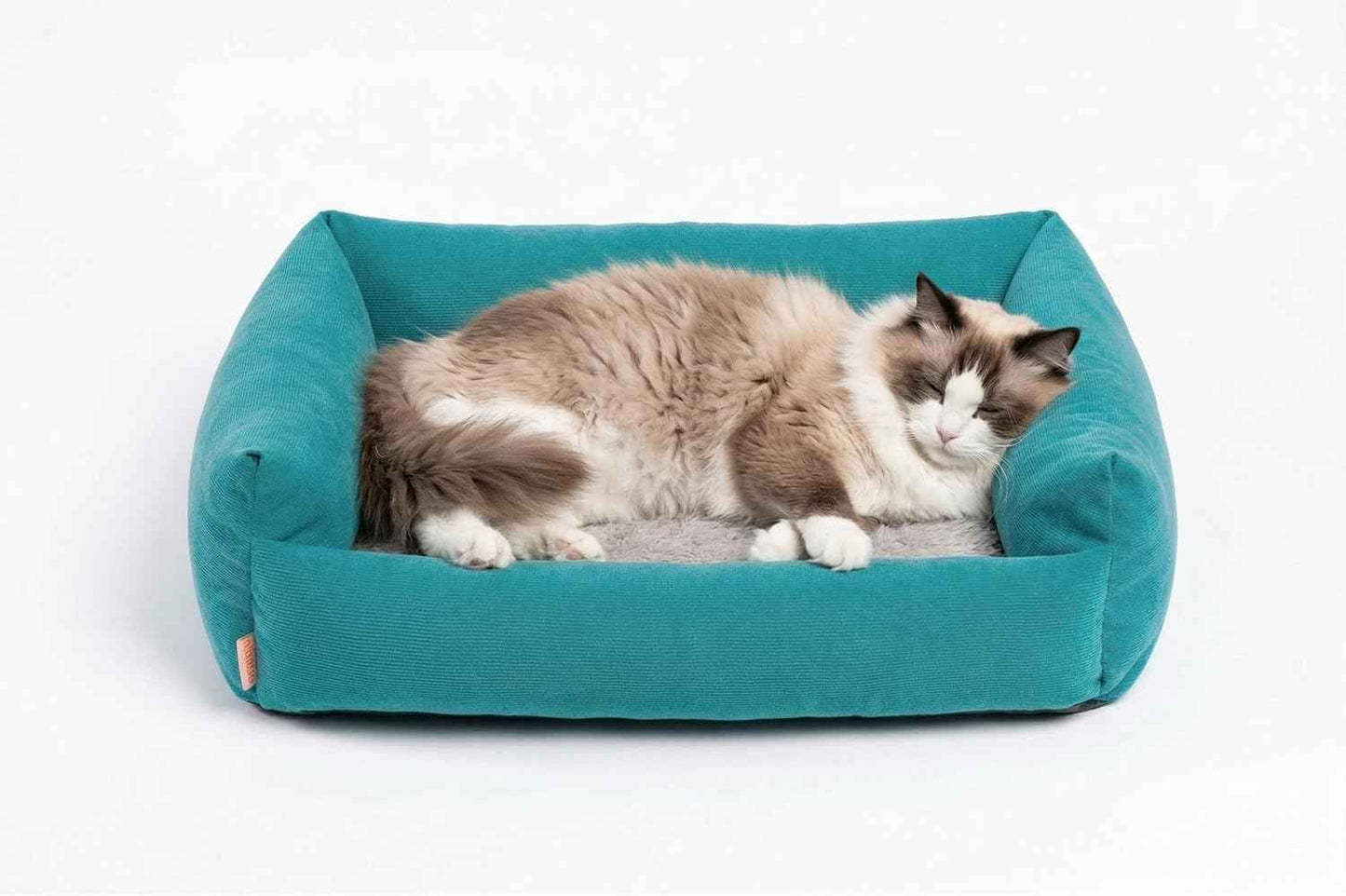 Cat Beds for Indoor Cats Washable, Small Dog Bed for Small Dogs, Orthopedic Dog Bed, Soft Warming Calming Sleeping Puppy Bed Durable Pet Bed with Anti-Slip Bottom 20 Inches