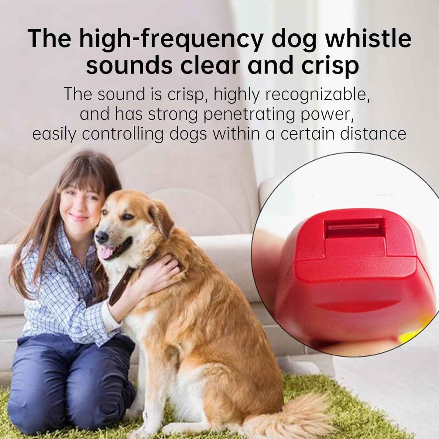 2-in-1 Dog Training Clicker Whistle for Training and Recall, Pet Training Accessories for Puppy, Cats, Horses & Small Animals - 3 Pack with Wrist Strap, Reward and Train Your Pets Efficiently