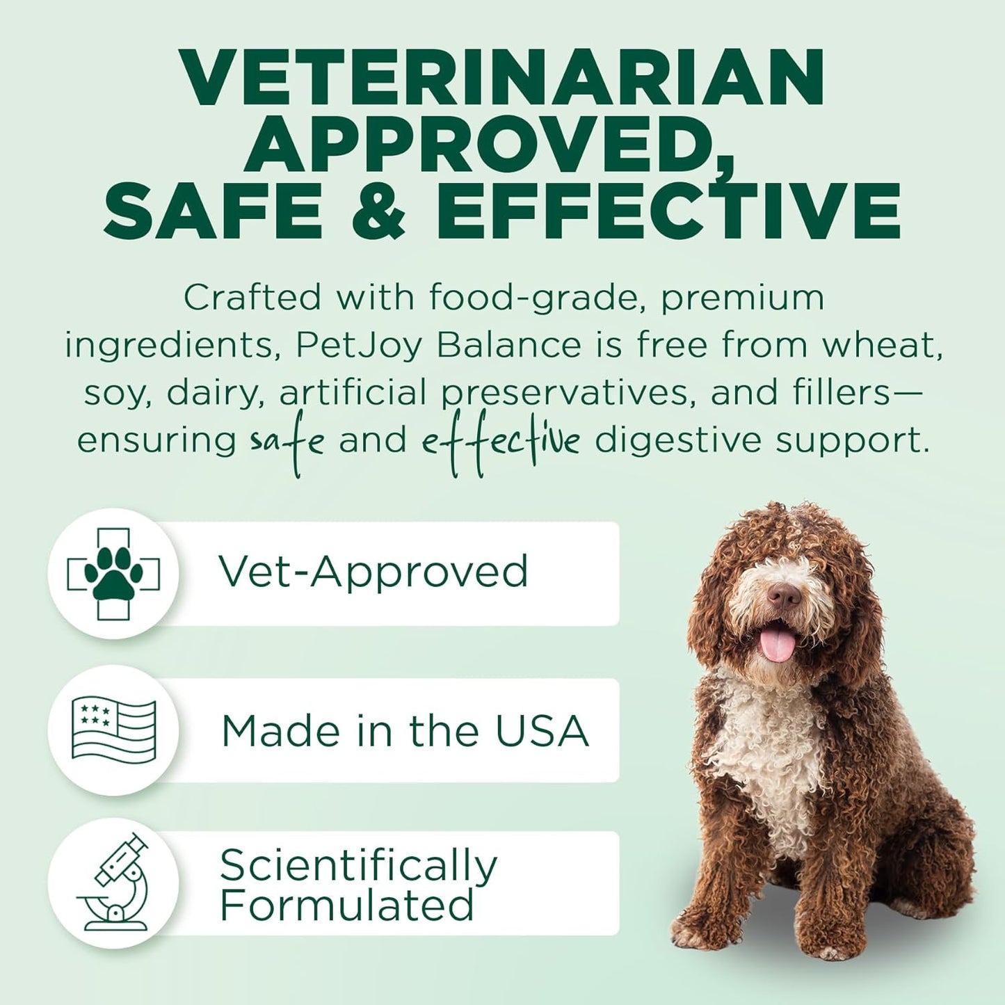 PetJoy Hemp Calming Chews for Dogs Relaxation Separation Anxiety Relief - Hemp Gummies for Calm Dog Sleep Aid for Puppies with Chamomile (60 Bacon Calming Treats)