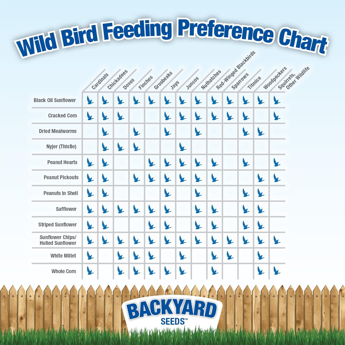 CountryMax White Proso Millet Unhulled Bulk Wild Bird Seed (16 Pounds)