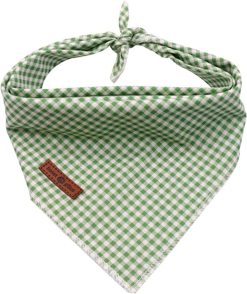 Lionet Paws Dog Bandana for Small Medium Large Dogs, Cat Dogs Kerchief Triangle Bibs Scarf for Girl or Boy