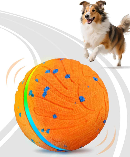 Xeuch Smart Interactive Dog Balls, Automatic Moving Ball for Medium and Large Dogs, ETPU New Material, Motion Activated Rolling & Rotating Bouncy Toy for Dog Enrichment & Stimulation