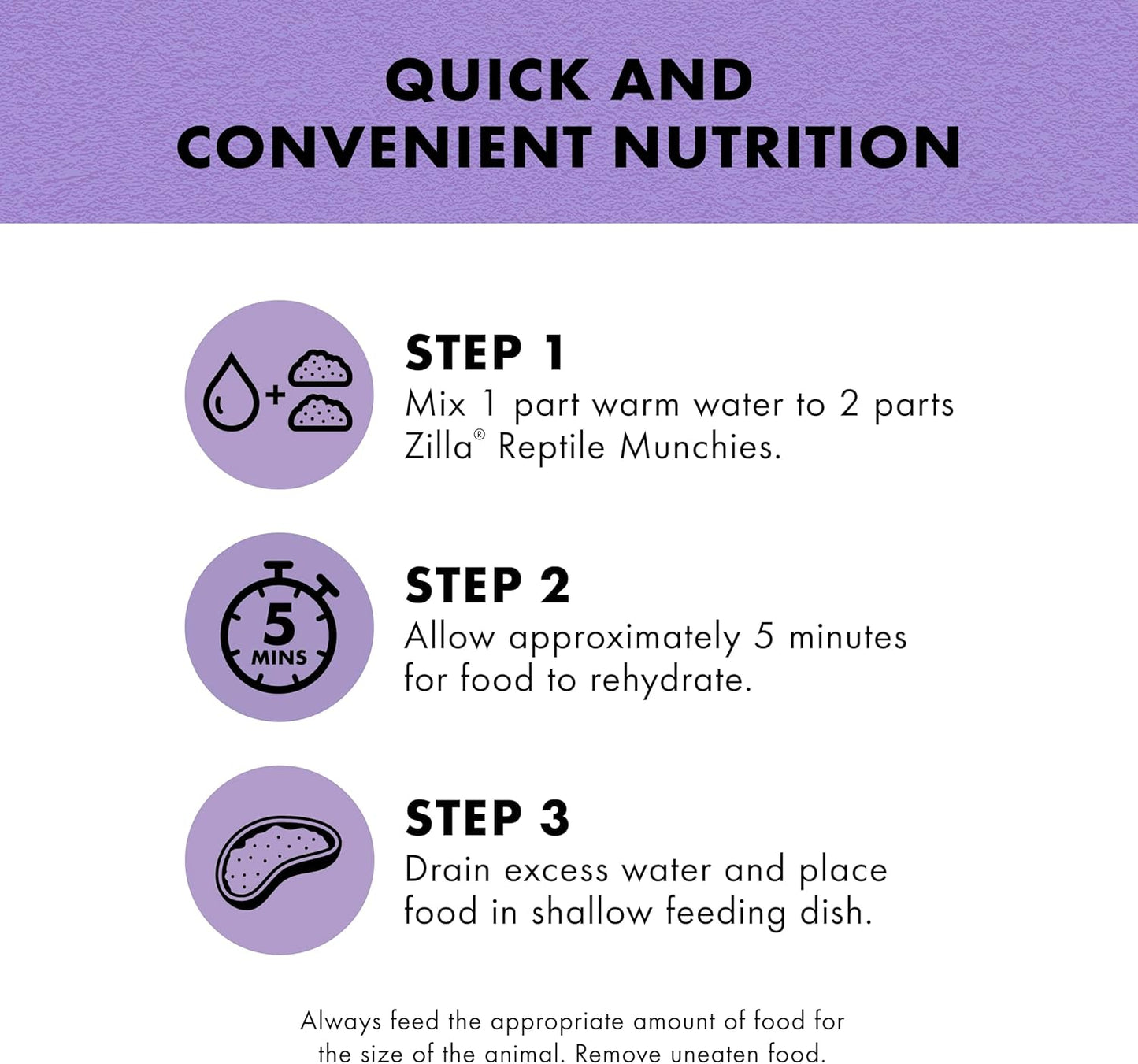 Zilla Reptile Munchies, Omnivore Mix, Dehydrated and Sun Dried Vegetables and Insects, 4 Ounces