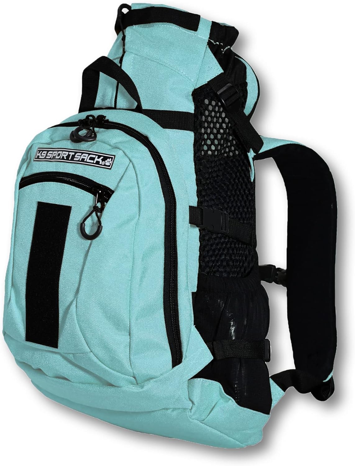 K9 Sport Sack Plus 2 - Small, Summer Mint - Ideal for Dogs 13-16” Long - Adjustable, Backpack-Style Carrier with Multi-Functional Storage Pack, Thick Shoulder Straps & Padded Back Panel