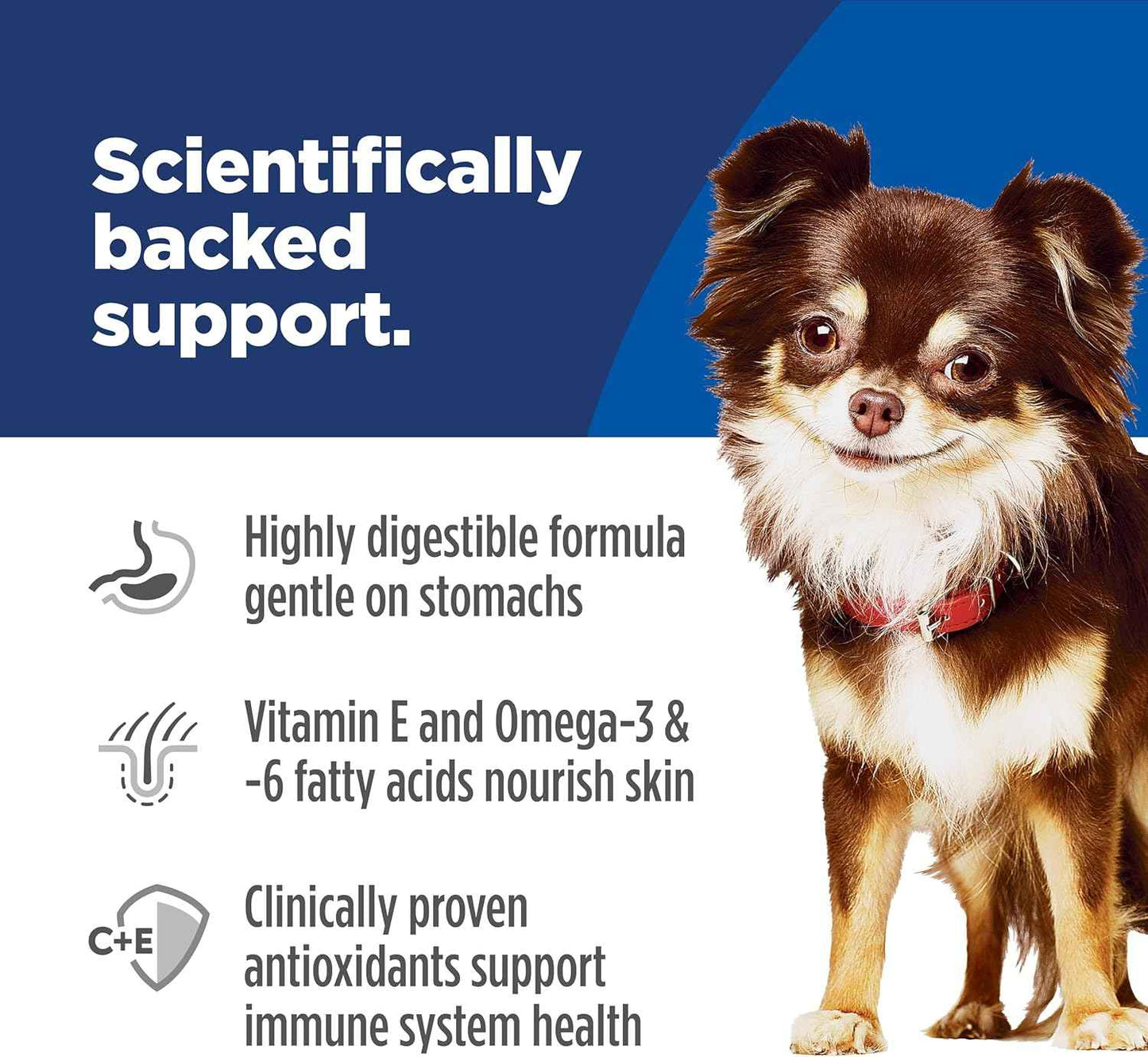 Hill's Science Diet Adult Sensitive Stomach & Skin Small & Mini Dry Dog Food, Chicken, 4 lb. Bag (Updated Formula)