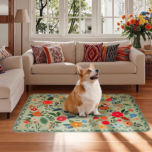 Washable Pee Pads for Dogs 2 Pack, Puppy Pads with Pheromones, 2026 Upgraded PuppyPad 40"x26" Super Absorbent Quick Dry Dog Training Pads, Waterproof & Non-Slip Whelping Pads for Crate,Floor,Sofa