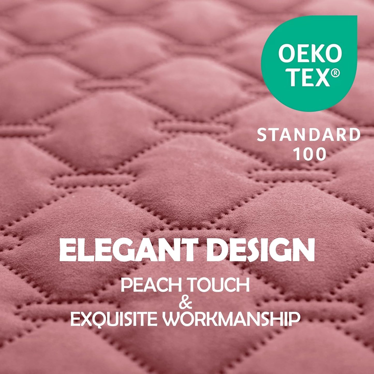 gogobunny 3X Stronger Waterproof Pet Blanket, Scratch Proof Furniture Protector for Dogs Cats, Reversible Cover 30x30 Inch, Dark Pink/Light Pink