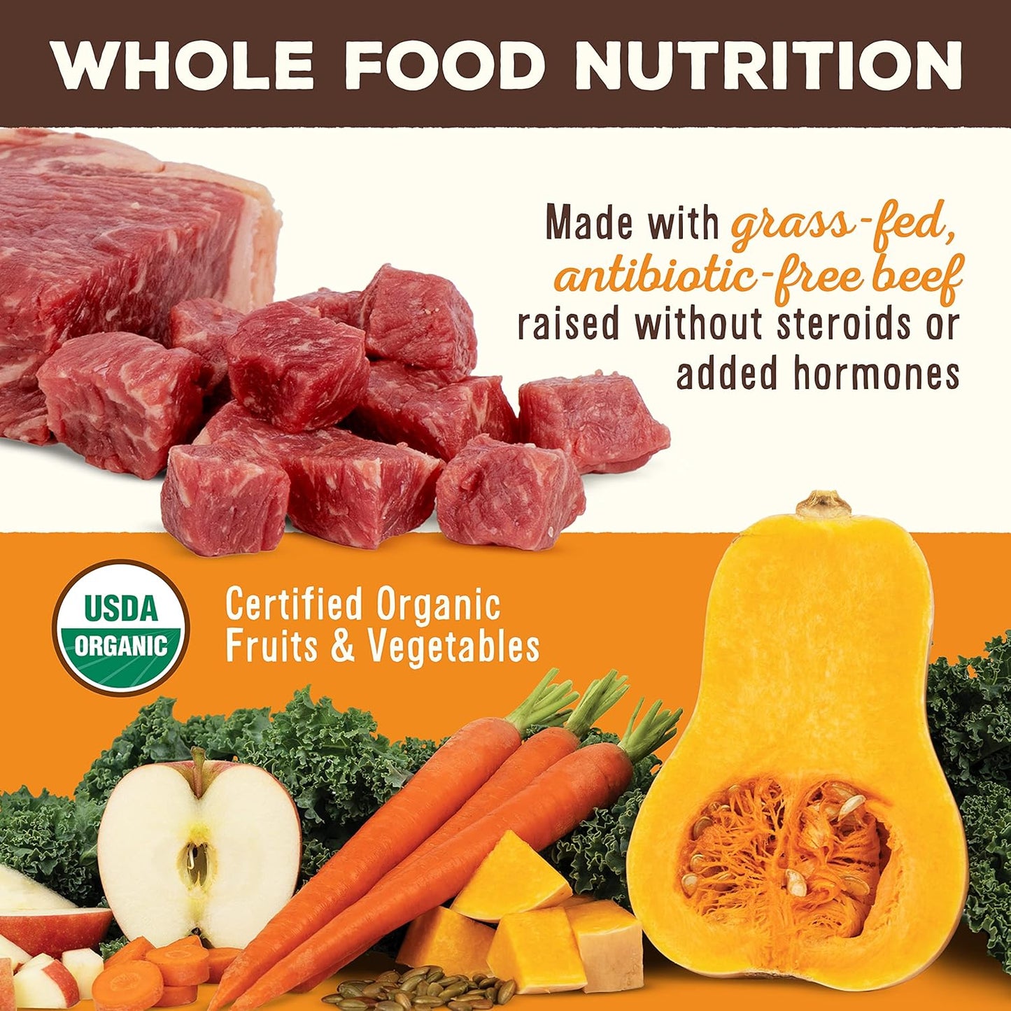 Primal Freeze Dried Dog Food, Pronto Mini Nuggets, Beef; Scoop & Serve, Complete & Balanced Meal; Also Use as Topper or Treat; Premium, Healthy, Grain Free High Protein Raw Dog Food (7 oz)