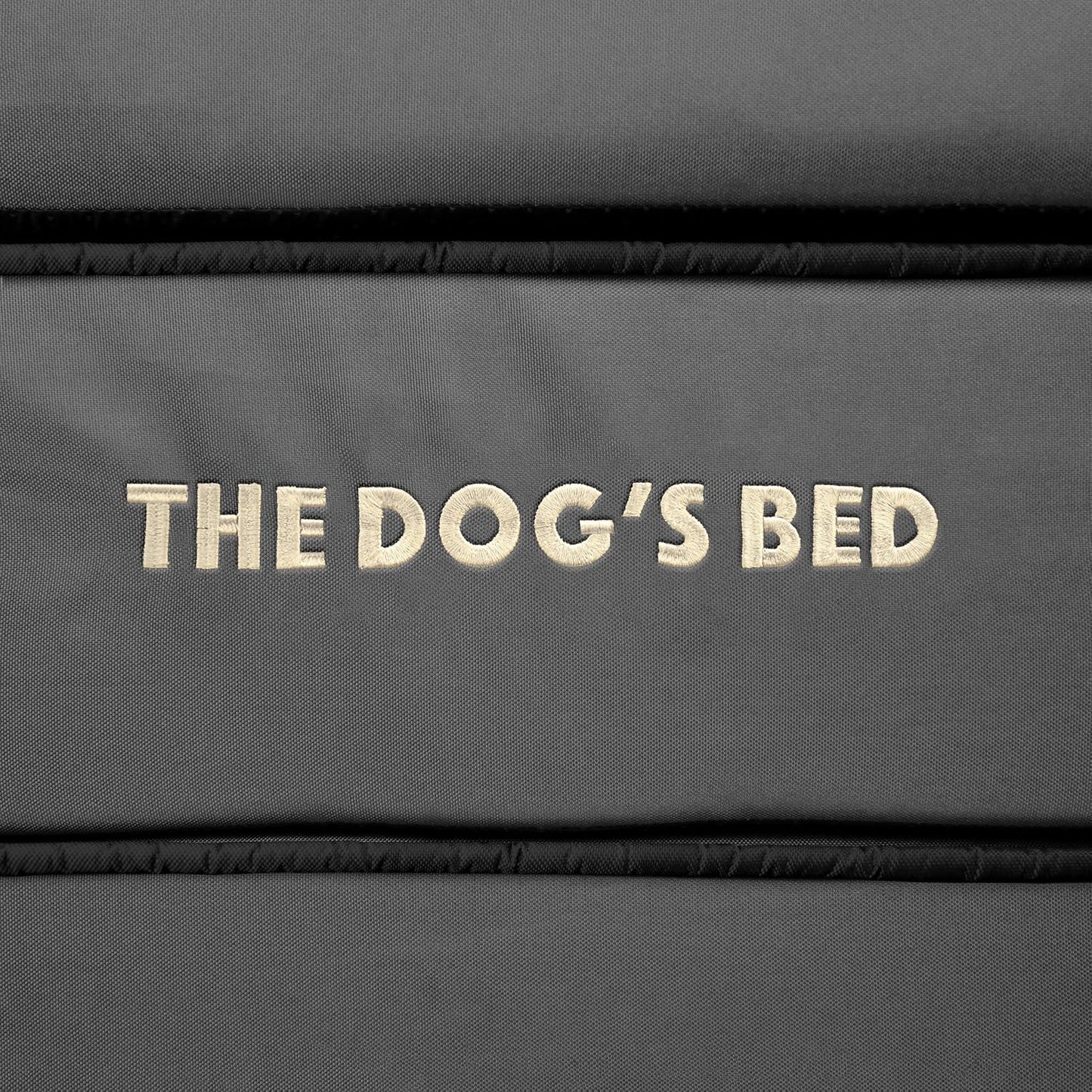 The Dog’s Bed Orthopedic Headrest Dog Bed XXL Grey/Black 54x36, Memory Foam, Pain Relief for Arthritis, Hip & Elbow Dysplasia, Post Surgery, Lameness, Veterinary Approved, Waterproof Washable Cover